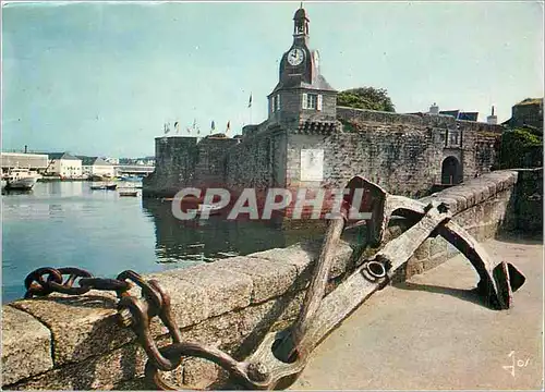 Moderne Karte Concarneau (S Finist) Entree de la ville Close