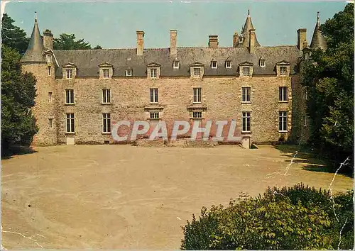 Cartes postales moderne Chateau de Bienassis en Erquy (C du N) La cour d'honneur