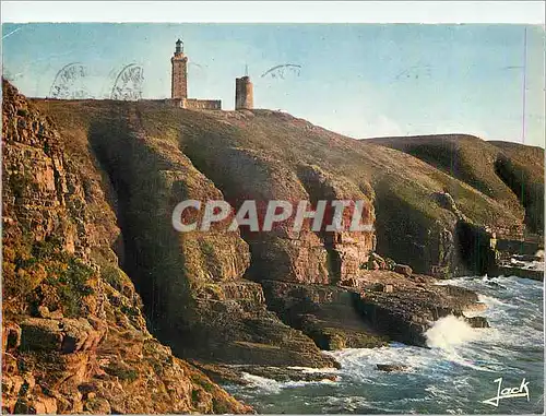 Moderne Karte Couleurs de Bretagne Le Cap Frehel