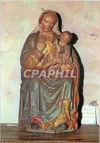 Cartes postales moderne Kermaria en Isquit Vierge a l'enfant