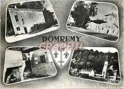 Moderne Karte Domremy