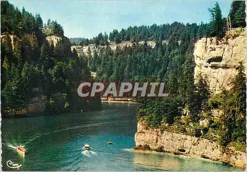 Cartes postales moderne Les beaux sites de France (Franche Comte) les bassins du Doubs