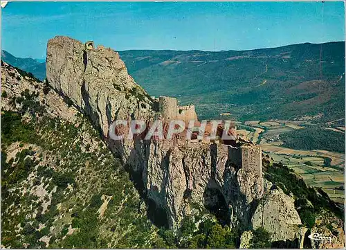 Cartes postales moderne Duilhac (Aude) Vue generale aerienne du chateau Cathare