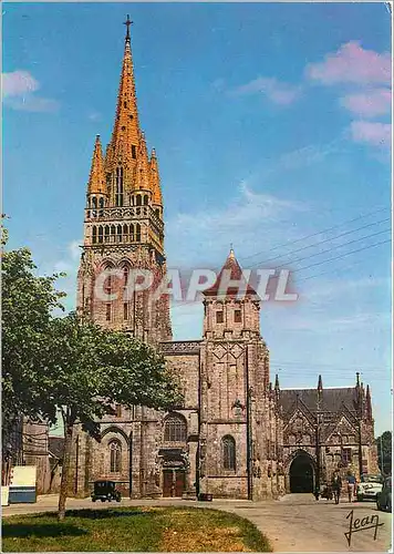 Cartes postales moderne La Bretagne Eglise N D de Falgoet du XVe s (Finistere)