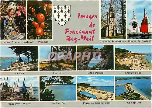 Cartes postales moderne Images de Fouesnant Beg Meil