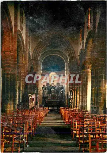 Cartes postales moderne Fouesnant (Finistere) Interieur de l'Eglise XIIe s