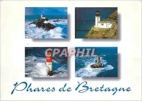 Cartes postales moderne Phares de Bretagne