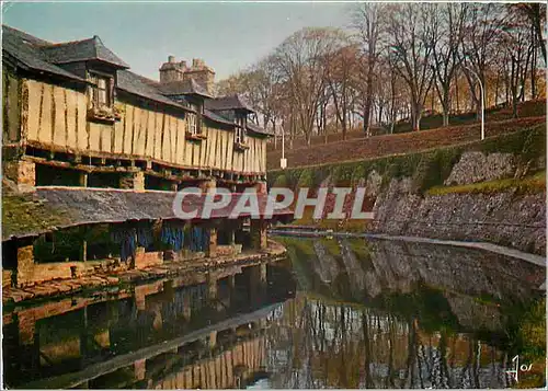 Cartes postales moderne la Bretagne en couleurs Vannes les vieuc lavoirs