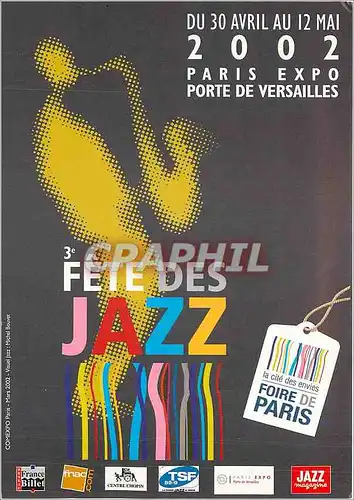 Cartes postales moderne Du 30 avril au 12 mai 2002 Paris Expo Porte Versailles