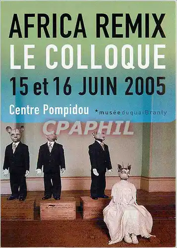 Moderne Karte L'Art Contemporain d'un Continent Africa Remix Le Colloque Centre Pompidou Paris