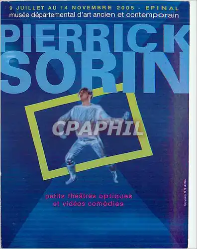 Cartes postales moderne Pierrick Sorin Theatre