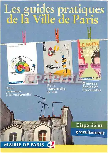 Moderne Karte La guides pratiques de la ville de Paris Mairie de Paris