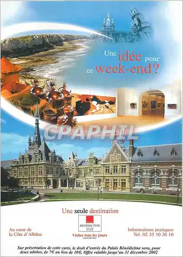 Moderne Karte Une idee pour Week end Benedictine