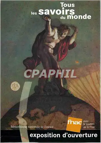 Cartes postales moderne Tous les Savoirs du Monde Bibliotheque nationale de France Paris