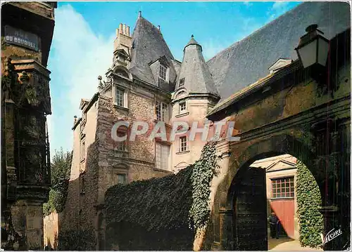Cartes postales moderne les Meirveilles du Maine Le Mans (Sarthe) Le vieux Mans l'Hotel de Vaux
