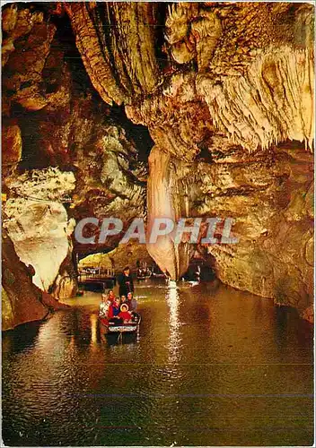 Moderne Karte Gouffre de Padirac le lac de la pluie