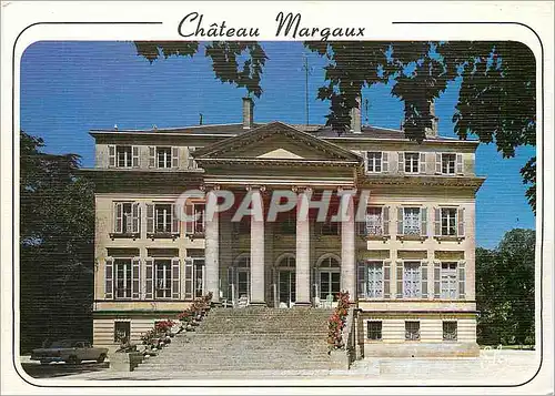 Moderne Karte Les Beaux Chateaux du Medoc Margaux (Gironde) le chateau Matgnaux