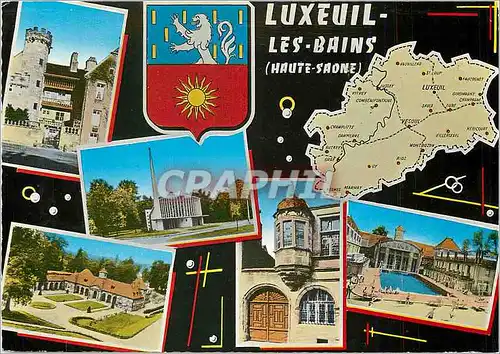 Cartes postales moderne Luxeil les Bains (Hte S)
