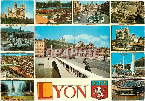 Cartes postales moderne Lyon Paysages Lyonnais