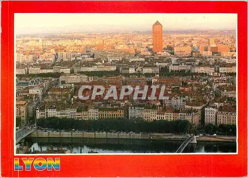 Cartes postales moderne Lyon Vue generale