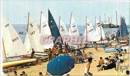 Cartes postales moderne Fromentine (Vendee) L'ecole de voile sur la plage