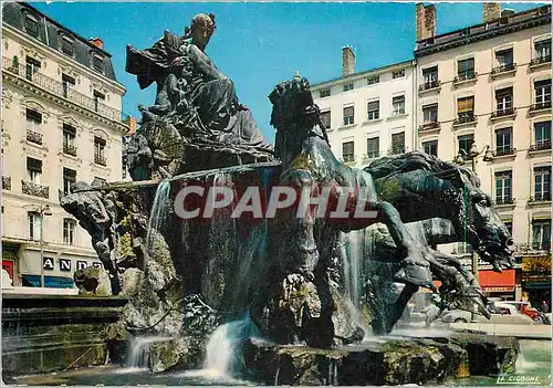 Cartes postales moderne Lyon (Rhone) La Fontaine Bartholdi