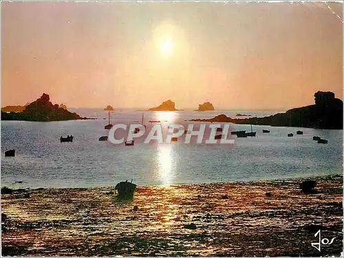 Cartes postales moderne La Bretagne en couleurs Contre Jour sur la Cote du Leon