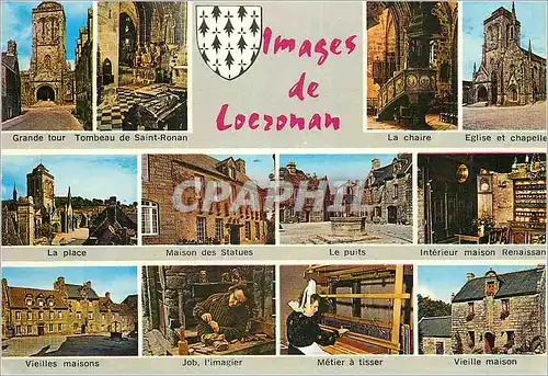 Cartes postales moderne Images de Locronan