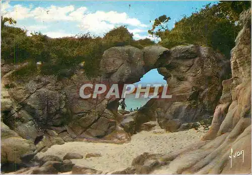 Cartes postales moderne Beg Meil (Finistere) la roche Percee