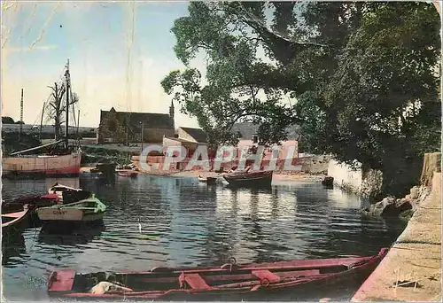 Cartes postales moderne La Bretagne le port de Ste Marine vu de Benodet