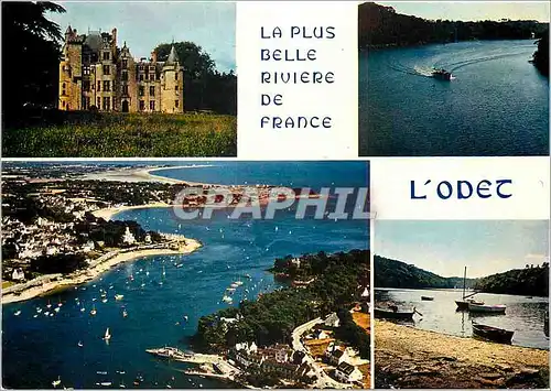 Cartes postales moderne L'Odet appele a jusste titre la plus belle riviere de France