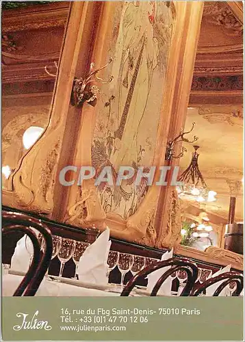 Cartes postales moderne Julien 16 rue du Fbg Saint Denis Paris
