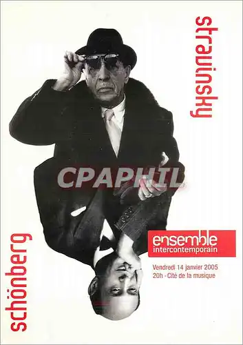 Cartes postales moderne Ensemble intercontemporain Cite de la Musique Paris