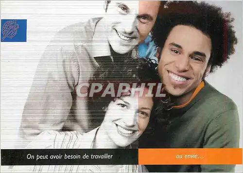 Cartes postales moderne On peut avoir besoin de travailler Chronopost