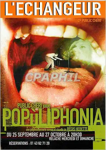 Cartes postales moderne L'Echangeur Cie Public Cheri