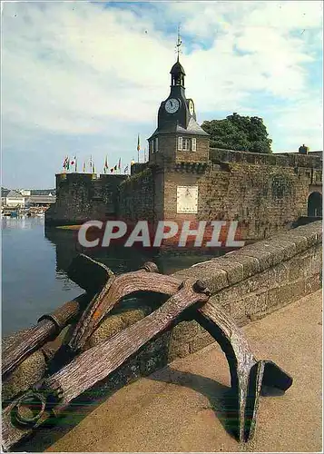 Cartes postales moderne La Bretagne en Couleurs Concarneau (Finistere) l'entree de la ville close