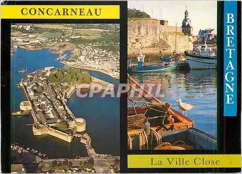 Cartes postales moderne Concarneau (Finistere) La Ville Close