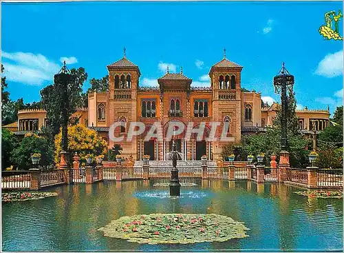 Cartes postales moderne Sevilla Place de l'Amerique Pavillon mudejare