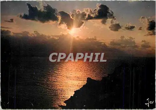 Cartes postales moderne La Bretagne en couleurs Effet de soleil sur le cap D'Erquy