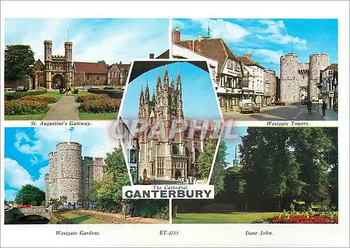 Cartes postales moderne The cathedral Canterbury