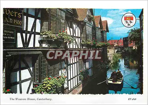 Cartes postales moderne Canterbury The Weavers House