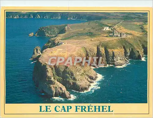 Moderne Karte Le Cap Frehel Les falaises et les phares