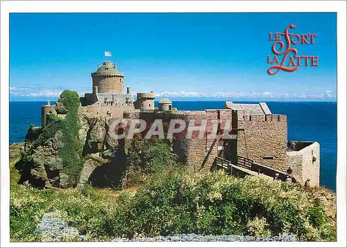 Cartes postales moderne Fort la Latte (Cote D'Armor) Une vigie surgle des eaux