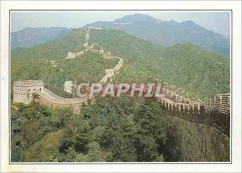 Moderne Karte La Grande Muraille de chine