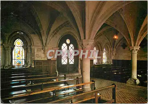 Cartes postales moderne Abbaye N D de Langonnet Salle Capitulaire art Gothique (XII XIIIe s)