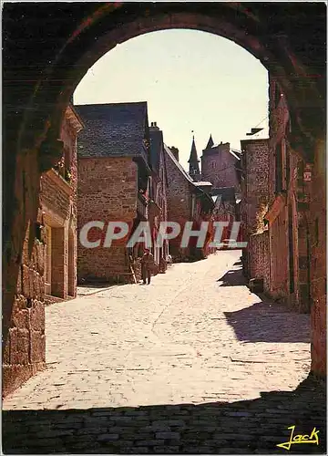 Cartes postales moderne Dinan La rue du Jerzual et ses Vieilles maisons du XVIe