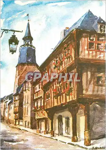 Cartes postales moderne Vieilles maisons pittoresque Dinan (Cotes du Nord)