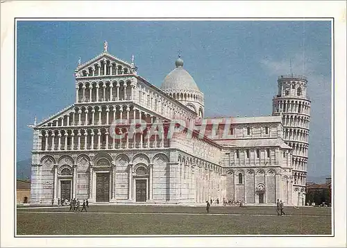 Cartes postales moderne Italia Pise le Duomo et la tour penchee