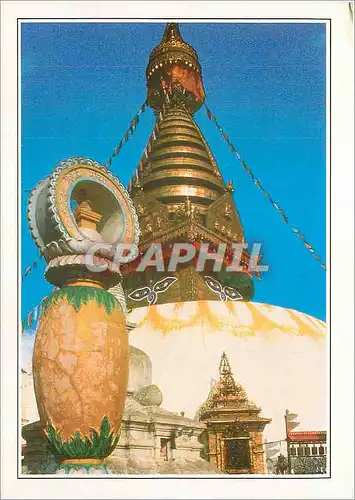 Moderne Karte Nepal Stupa