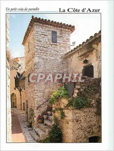 Cartes postales moderne Image de la Cote d'Azur Une vieille rue d'Eze